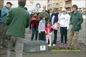 Ruta por la costa en memoria de José Luis González Ruano (Foto Ildefonso Rodríguez y TA)